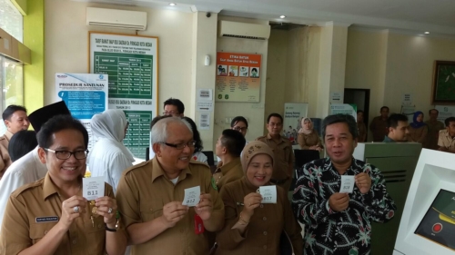 Launching Sistem Registrasi Antrian Pasien Digital